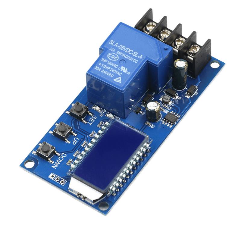 ماژول کنترل شارژ و دشارژ باتری لیتیومی و سیلد اسید مجهز به نمایشگر LCD
