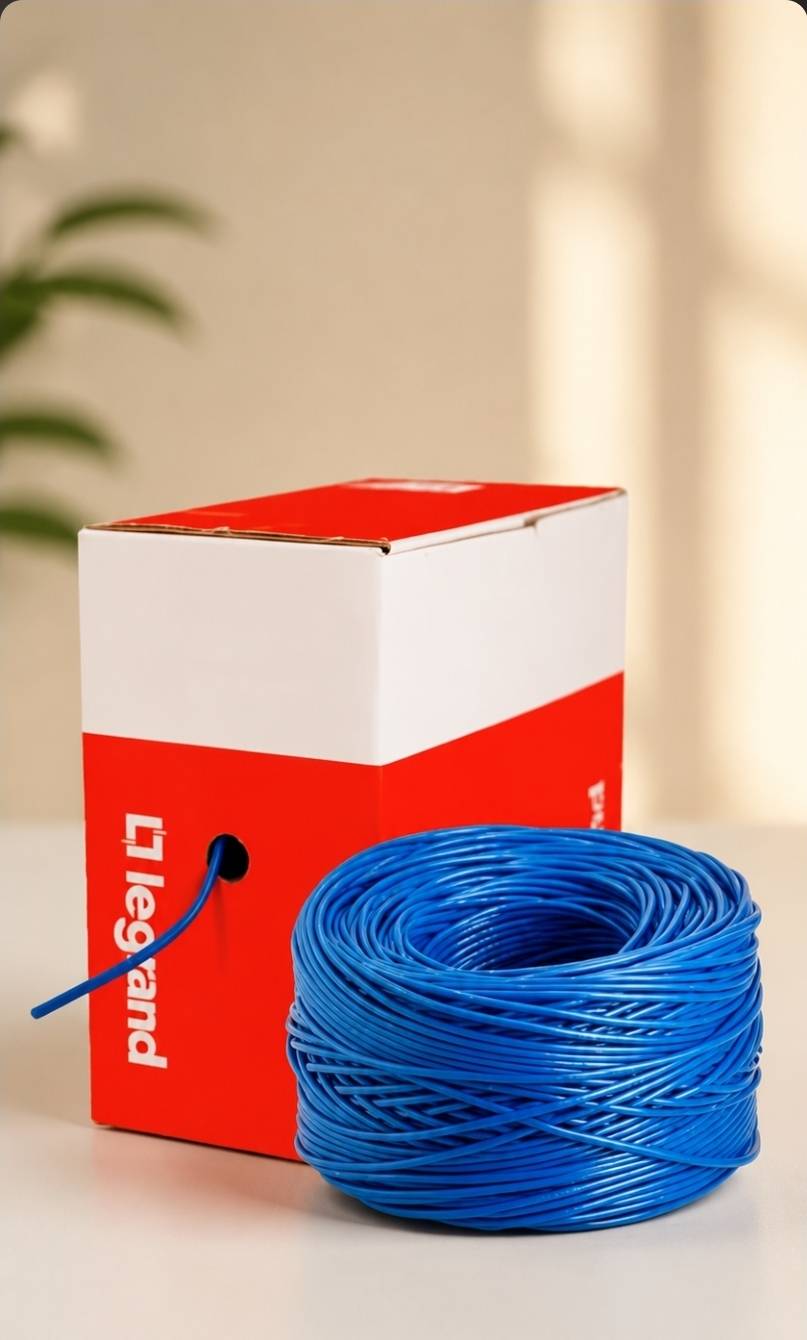 کابل شبکه CAT6 UTP CCA نکزن / لگراند