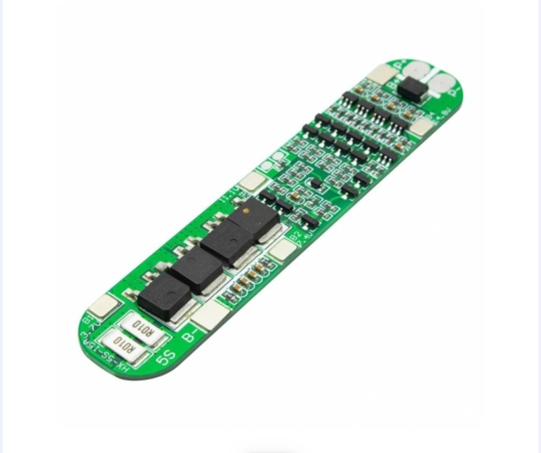 ماژول محافظ شارژ و دشارژ باتری لیتیومی 5 سل 15 آمپر VL1-A0510